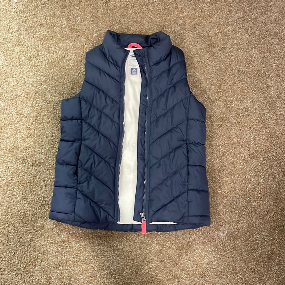 Navy blue vest